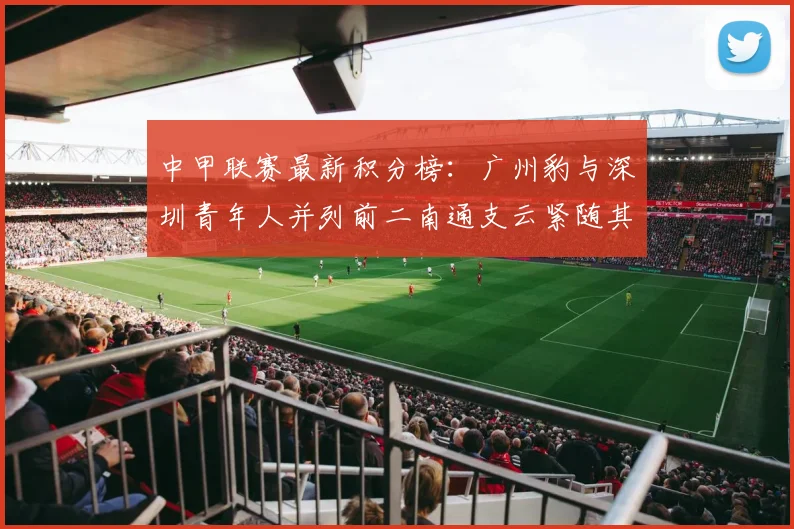 中甲联赛最新积分榜：广州豹与深圳青年人并列前二南通支云紧随其后